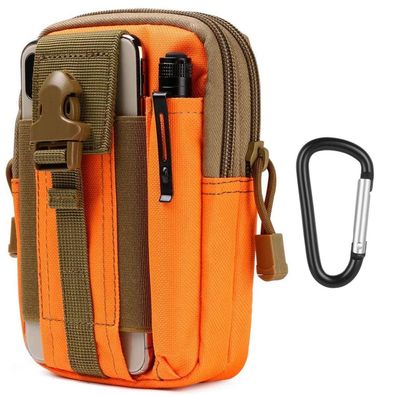 flintronic Taktische Hüfttasche, Kompakt Gürteltasche Multifunktional für