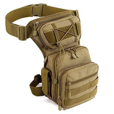 Hebetag Nylon Drop Leg Bag - Taktische Hüfttasche für Outdoor, Sport, Reisen