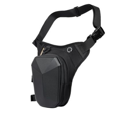 Gutriff Oberschenkeltasche und Beintasche für Herren und Damen, Schwarz