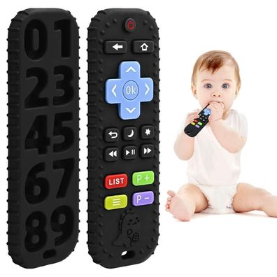 AiTuiTui Beißring Spielzeug für Babys 3-12 Monate, Fernbedienung Design