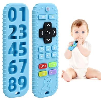 AiTuiTui Baby Beißring Spielzeug für Babys 3-12 Monate, Fernbedienung Design