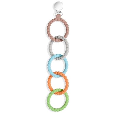 Vicloon Beißring Baby Silikon BPA-frei Zahnen Nursing Zubehör für 3+ Monate