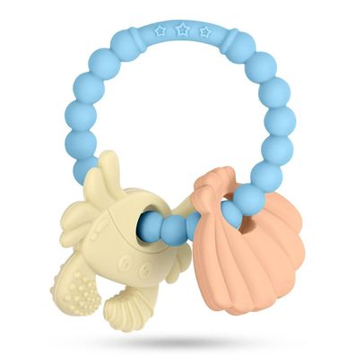 Vicloon Baby Beißring aus Silikon - BPA-frei, ideal für Babys ab 3 Monaten