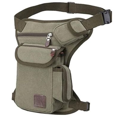 Hebetag Taille Pack Drop Leg Bag für Herren Damen, Mehrzweck Motorrad Lederoptik