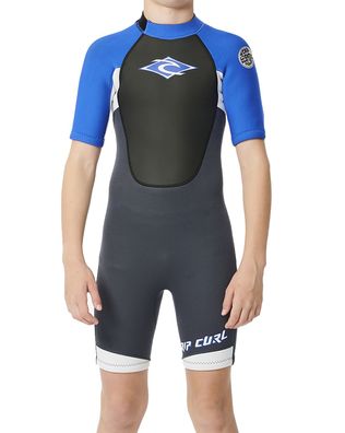 RIP CURL Kids Neoprenanzug Omega Bz Spring blue - Größe / Körpergröße