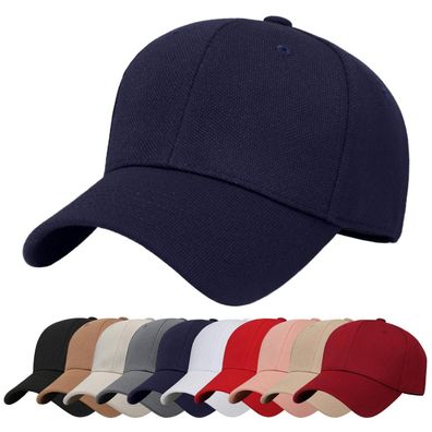 Baynetin Baseball Cap Schlichte Reine Farbe Basecap Unisex Verstellbar