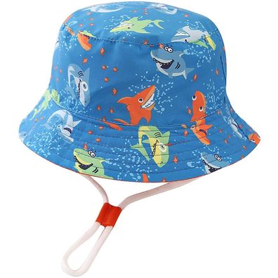 Malaxlx Kinder Fischerhut Sommerhut mit UPF 50+ Sonnenschutz für Mädchen und