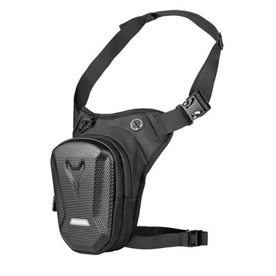 CalmGeek Beintasche und Bauchtasche 2 in 1, Hartschalen Oberschenkeltasche für