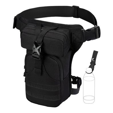 Eshow Beintasche Motorrad, Oberschenkeltasche aus Segeltuch, Taktische Tasche