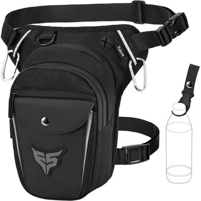 Eshow Beintasche Motorrad für Herren Damen, Oberschenkeltasche mit