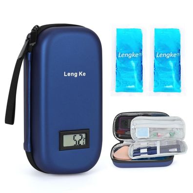 Youshares Insulin Pen Kühltasche mit 2 TSA Kühlakkus, Medikamenten