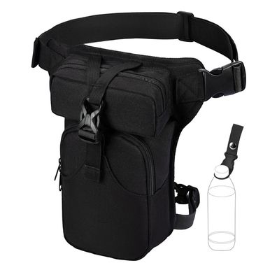Eshow Beintasche Motorrad Oberschenkeltasche aus Segeltuch, Taktische Tasche