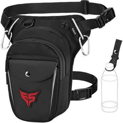 Eshow Beintasche Motorrad für Herren Damen, Oberschenkeltasche mit
