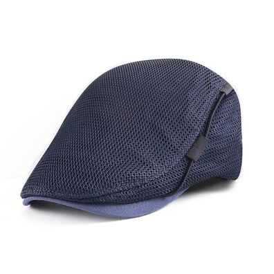 YAMEE Baskenmütze Herren Mesh, Barett Hut Sonnenschutz, Schiebermütze Unisex