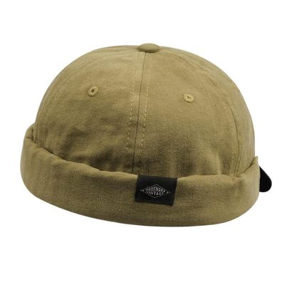 Clakllie Cotton Docker Cap Seemannsmütze Hafenmütze Herren Sommer Kopfbedeckung
