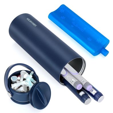 Youshares Insulin Pen Kühltasche, 48h Kühlung, TSA-zugelassen, mit