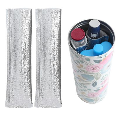 Youshares Insulinpen Schutztasche - 2er Pack Silber, Aluminiumfolien-isoliert