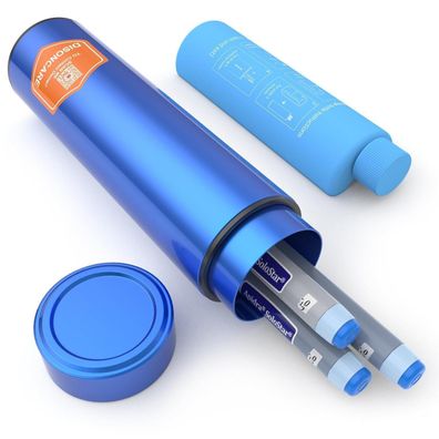 Disoncare Insulin Kühltasche - Kompakter Reisekühler für Medikamente, 60h