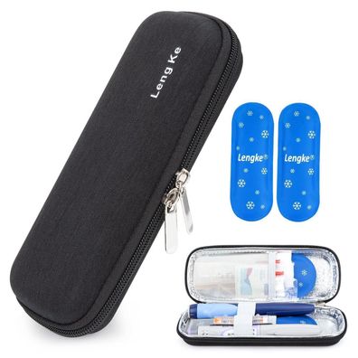 Youshares Insulin Kühltasche, TSA Tragbare Eva Etui für Insulin Pen, Epipen