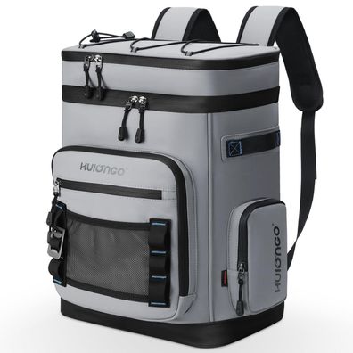 Hulongo Großer Wasserdichter Isolierter Kühlrucksack, Auslaufsicher, Faltbar