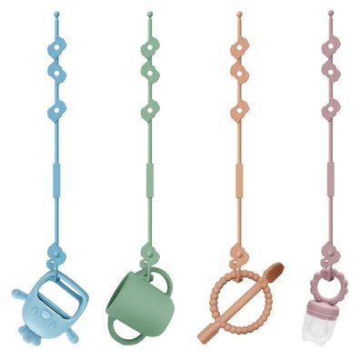 CLDY Baby Spielzeug Schnullerkette Silikon Cup Catcher, BPA-frei