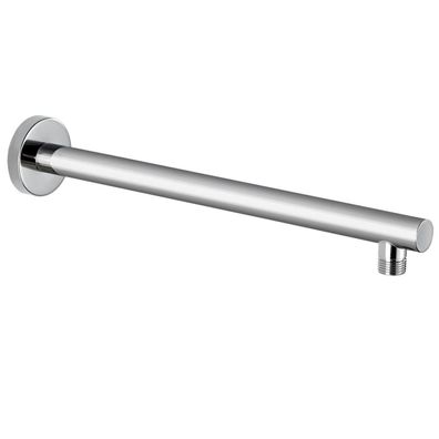Voolan Duscharm Verlängerung 38cm mit Flansch und Teflonband, Edelstahl