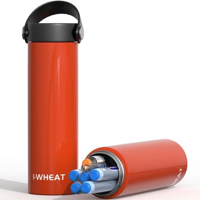 1-WHEAT Insulin Cooler Travel Case - Isolierter Reisekühler für