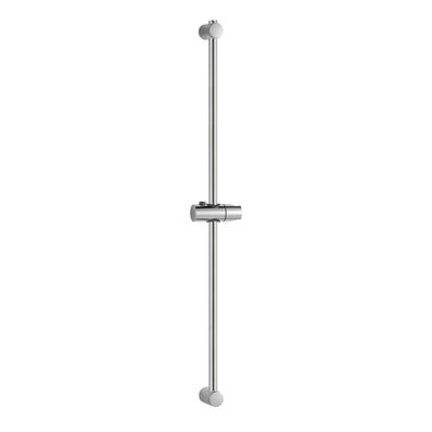 OFFO Duschset Duschstange 100cm, Wandmontiert mit verstellbarem Abstand, Chrom