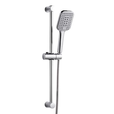 OFFO Duschset mit 3 Strahlarten, 60cm Duschstange, Schlauch und Kopfhalterung