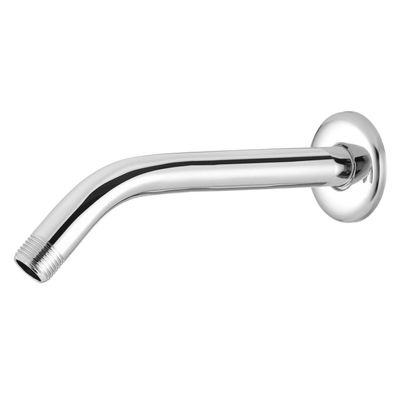 Markcco 25cm Duscharm Verlängerung mit Flansch, Edelstahl, Wandmontage (Chrom)
