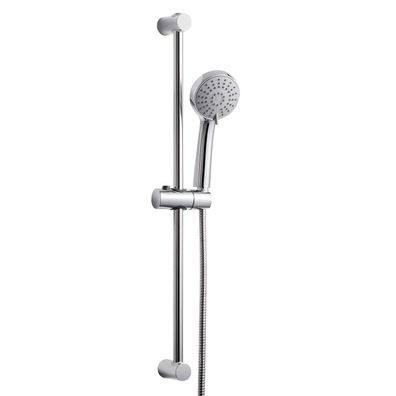 OFFO Duschset mit 10cm Duschkopf (3 Strahlarten), 70cm Duschstange, Schlauch