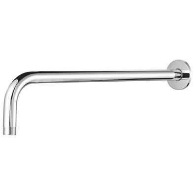 Markcco 38cm Duscharm mit Flansch, Edelstahl Verlängerung für Regenduschkopf