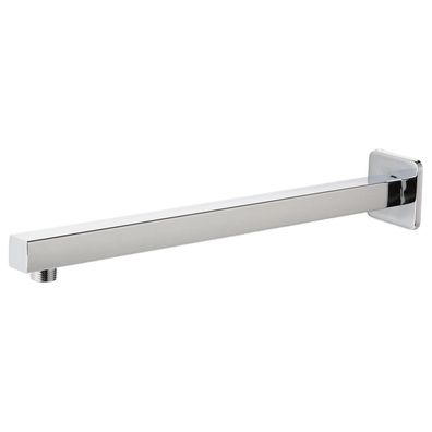 Markcco 40 cm Duscharm mit Flansch, Verlängerung für Regenduschkopf, Edelstahl