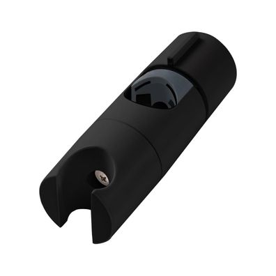 OFFO Verstellbare Handbrause Halterung für Duschstangen (19-25 mm), Schwarz