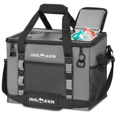 Insmeer Kühltasche Gross 40L, faltbar, XXL Isoliertasche Thermotasche mit
