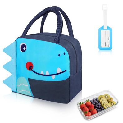 Aucuu Kinder Lunchtasche Isoliert, Thermo Tasche Mini Kühltasche Klein 3D