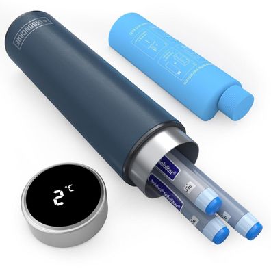 Disoncare 60H Smart Insulin Kühltasche mit Touch-Display, 2-8 Grad, tragbar