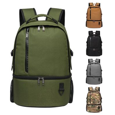 TUGUAN Kühlrucksack 28L Grün - Isolierte Kühltasche für Camping, Picknick