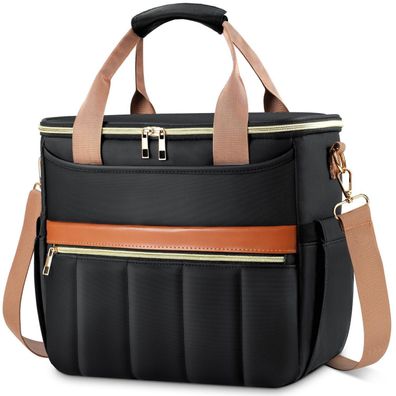 ISEYOU Kühltasche, Große Auslaufsichere Lunch Bag mit Weiter Öffnung, für