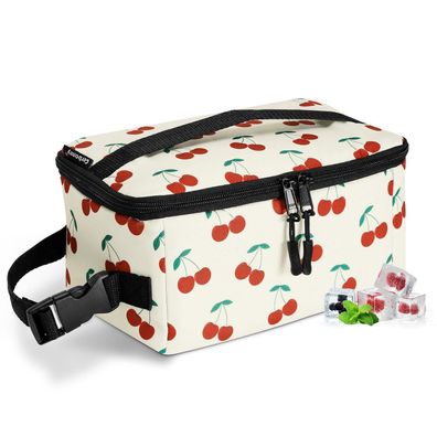 Cerbonny Gefrierbare Lunchbox, isolierte Snack-Tasche mit Schnallengriff für
