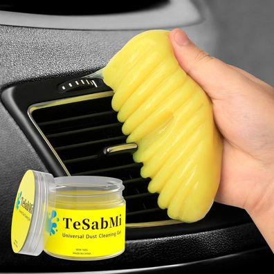 TeSabMi Auto Reinigungsgel für Innenraum und Elektronik - Wiederverwendbare