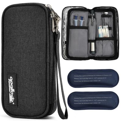 Apollowalker Insulin Kühltasche für Diabetiker - Tragbarer