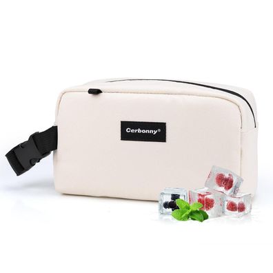 Cerbonny Mini-Kühltasche, gefrierbare Lunch- & Snack-Tasche, isoliert für