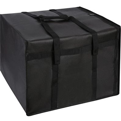 musbus XL Isolierte Einkaufstasche 40x40x35cm Schwarz, Wiederverwendbar, Hohe