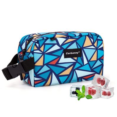 Cerbonny Mini Kühltasche faltbar & auslaufsicher, leichte, isolierte