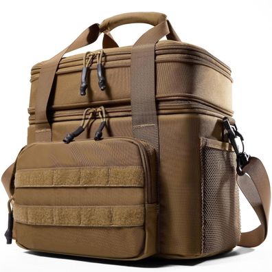 1TG Tactical Isolierte Lunch-Tasche, 18L-26L erweiterbar, auslaufsicher