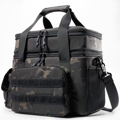 1TG Tactical Isolierte Lunch-Tasche, erweiterbar 18L-26L, auslaufsicher