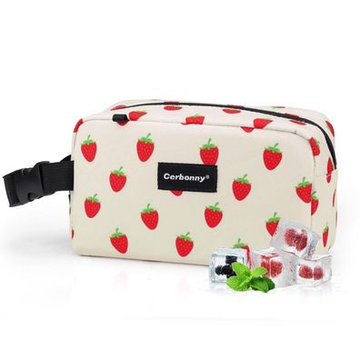 Cerbonny Kleine Kühltasche, Mini Lunchtasche Faltbar & Auslaufsicher, Isolierte
