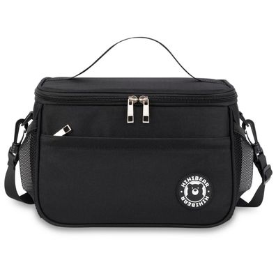 Hihibear Kühltasche Klein 6.4L, Tragbare Lunchbox mit Schulterriemen, Isoliert