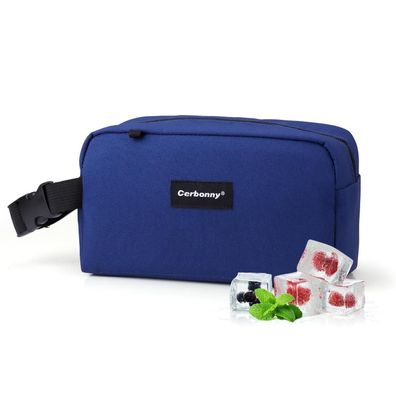 Cerbonny Kleine Kühltasche, Faltbar & Auslaufsicher, Isolierte Mini Lunchtasche